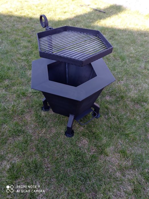 Grill ogrodowy palenisko do palenia drewnem