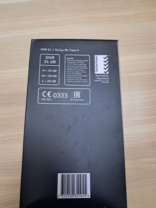 Ochronniki słuchu Honeywell Howard Leight VeriShield VS120 – NOWE