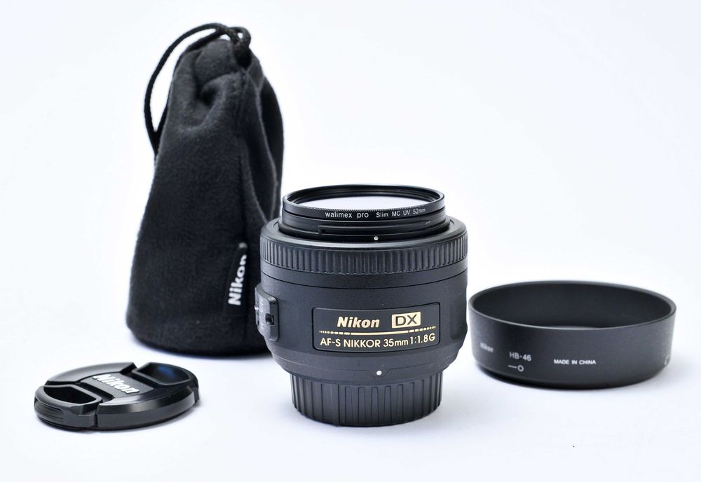 Nikon 35mm f1.8 DX (seminova)