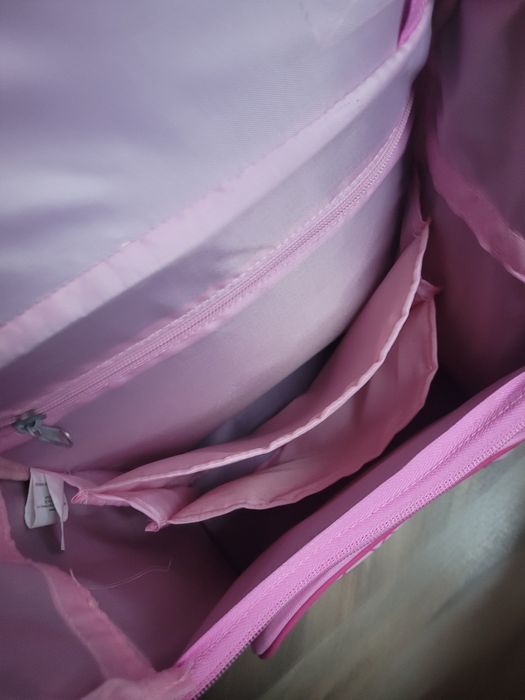 Tornister dla dziewczynki+worek,plecak szkolny różowy Endo