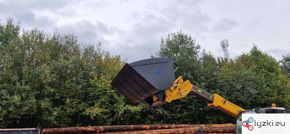 Łyżka szufla 2,5m3 zbożowa 2,5m3 JCB QFit Manitou Merlo 2x lemiesz