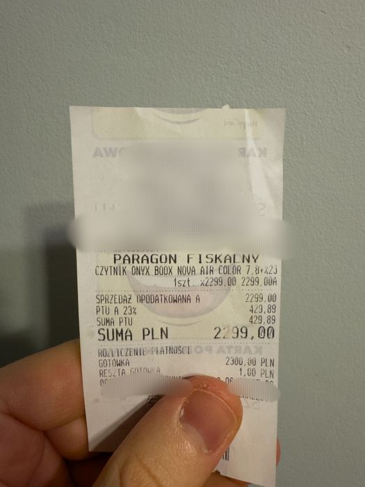 Onyx Boox Nova Air Color (eink tablet) + etui magnetyczne i rysik