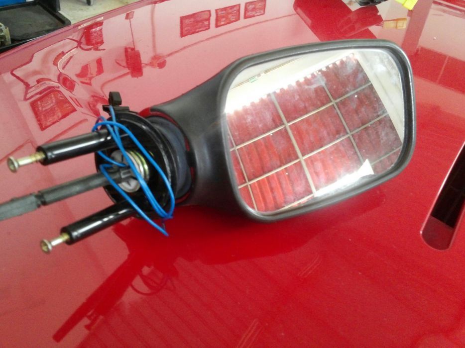 Espelho interior e retrovisores exteriores mg f mgf e tf