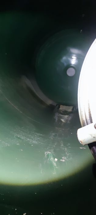 Емкость эмалированная зелёная эмаль 25 м.куб.