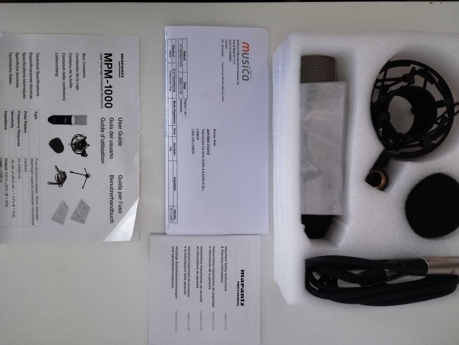Microfone Marantz Professional MPM-1000