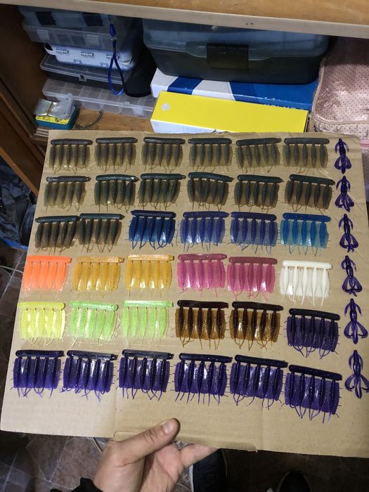 Силіконові приманки на хижака окунь,щука,судак(асортимент в описі)