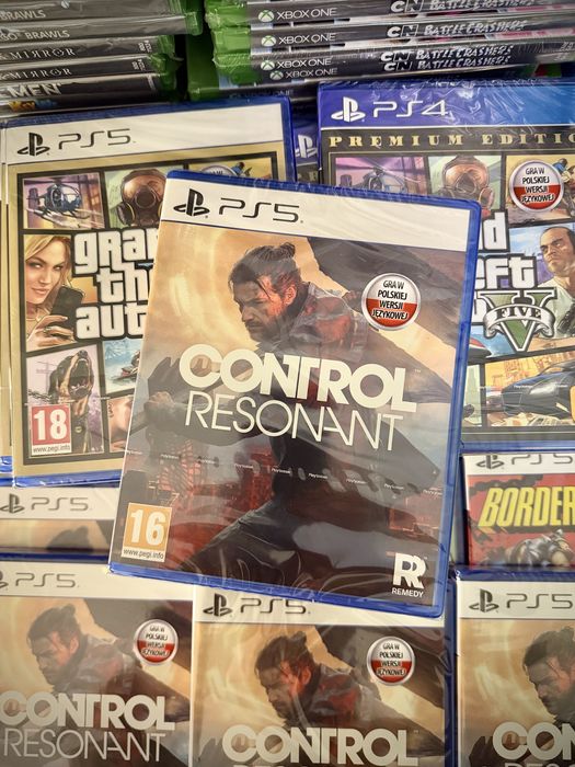 Gra na ps5 CONTROL RESONANT po polsku nowa wysyłka Shopgamer