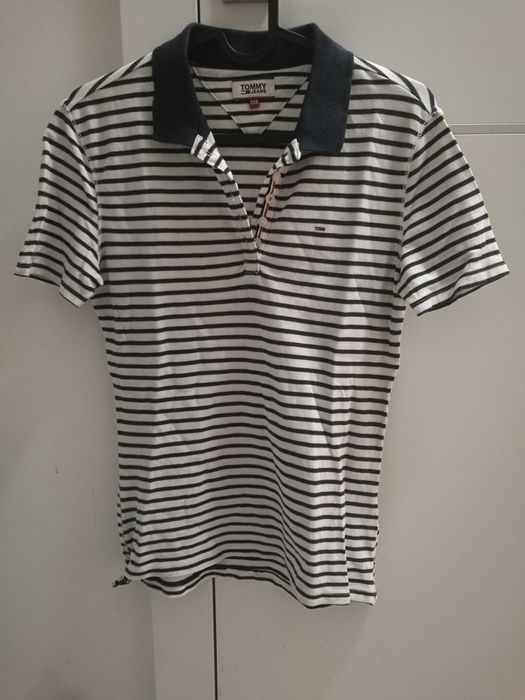 Polo Tommy Hilfiger jeans w paski xxs/xs