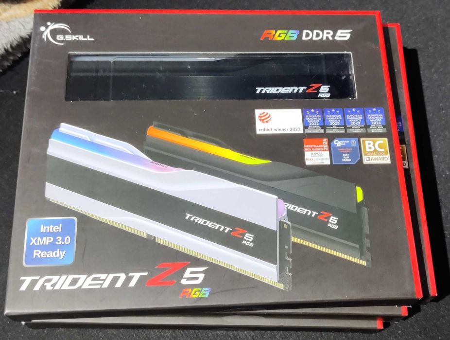 G.SKILL Trident Z5 RGB DDR5 -7200 32GB (2x16GB) CL34