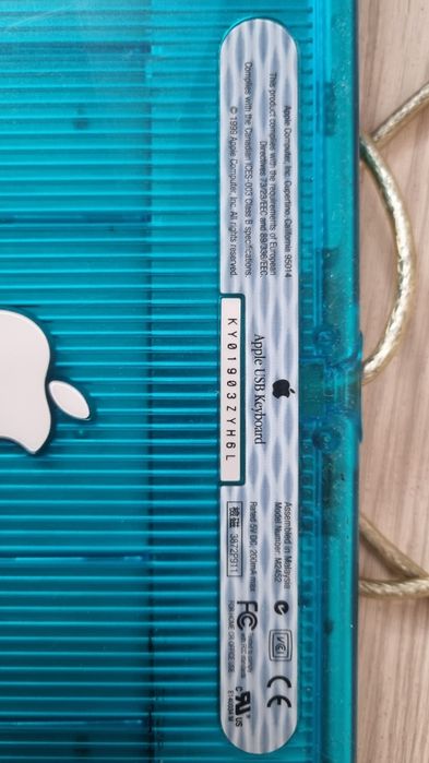 Klawiatura Apple 1999 usb model M2452