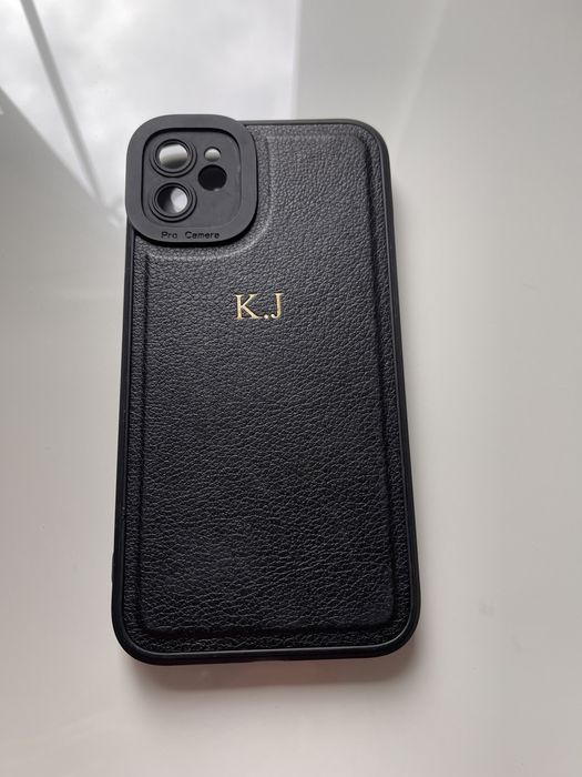 Etui case iPhone 11 inicjały