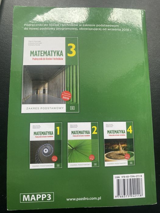 Matematyka 3 Pazdro