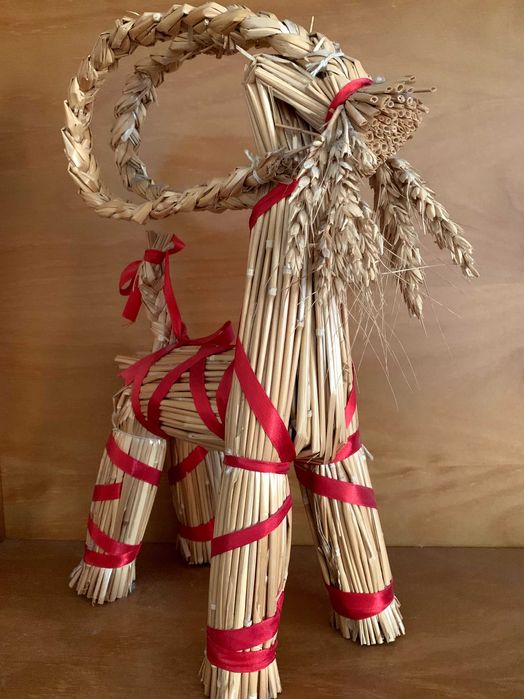 Julbock, brinquedo/decoração tradicional de natal da Escandinávia
