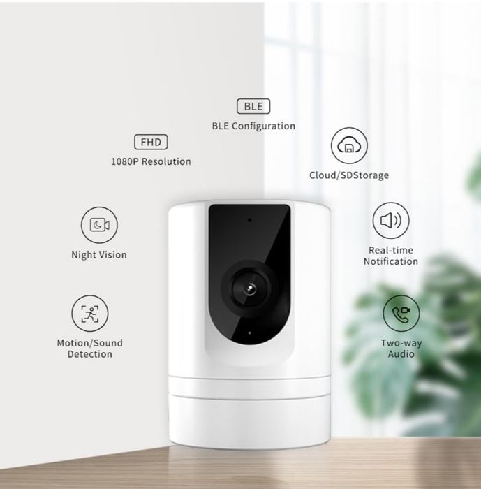 Kamera bezpieczeństwa 1080P Wi-Fi 2,4Ghz mała K11
