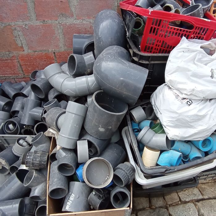 10caixas de material para canalização canalizador PVC ppr polyéthylèno