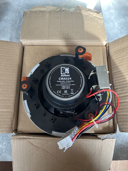 Głośnik sufitowy AUDAC CIRA524 2-drożny 100V / 8 Ohm (5 sztuk)