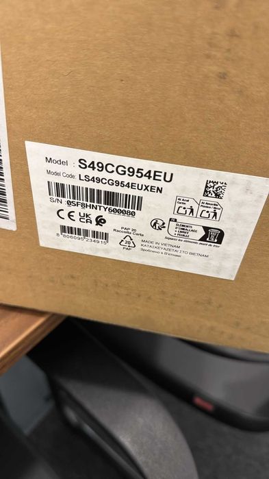 Monitor Curvo Samsung Odyssey G9 | 49'' | 240 Hz | Dual QHD  NOVO!