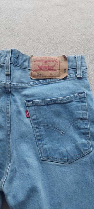 Calças da levis 501