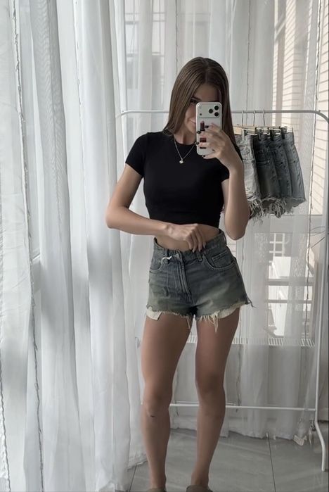 Шорты zara джинсовые