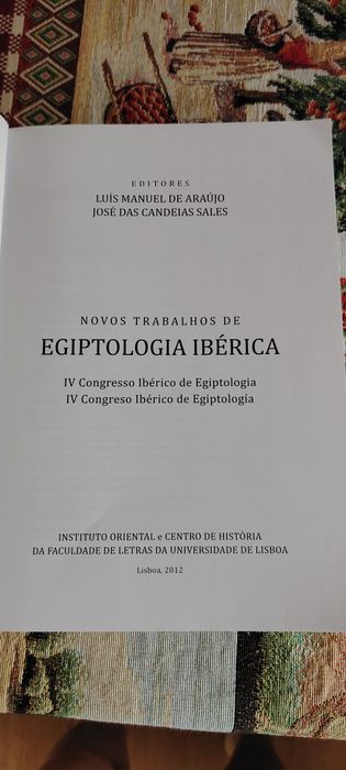 Egiptologia - Novos Trabalhos de Egiptologia Ibérica I e II