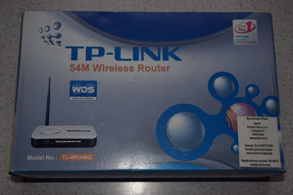 WiFi, MODEM, Switch, Router TP-Link, punkt dostępowy