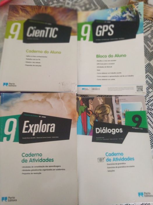 Cadernos Atividades 9 ano