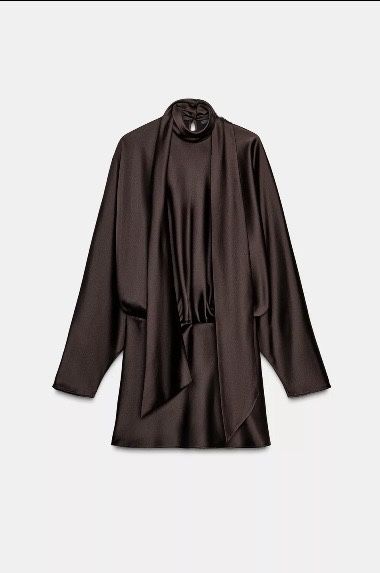 Плаття zara сатинове