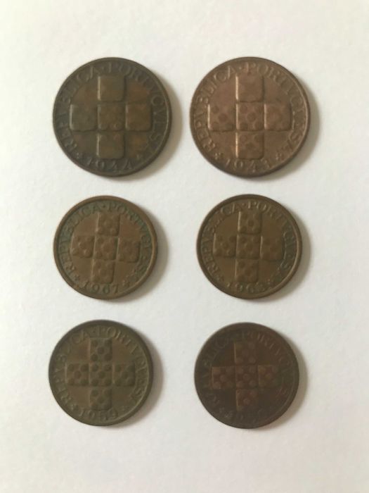 Moedas portuguesas antigas