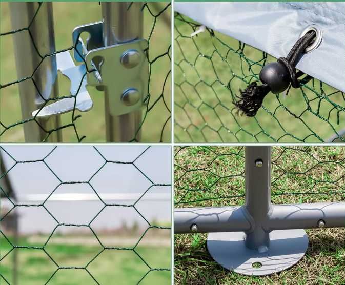 Вольєр курник вольєр для птахів 6 м² DomikPro курятник вольєр для кур