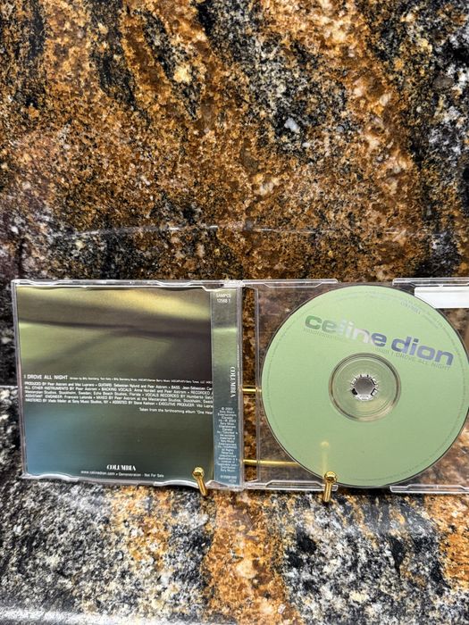 CD Celine Dion – I Drove All Night (singiel)