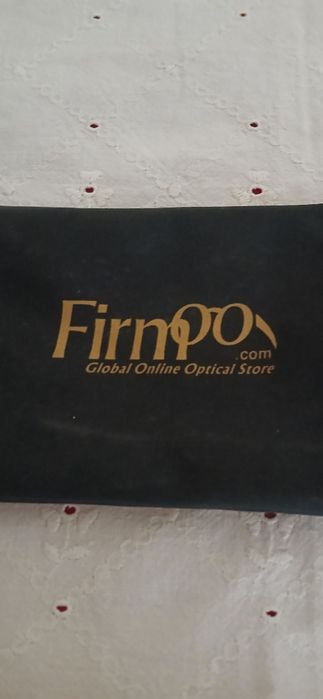 Bolsa de óculos Firmoo, nova