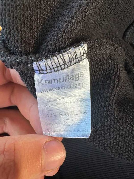 Kamuflage sweatshirt hoody Naughty black