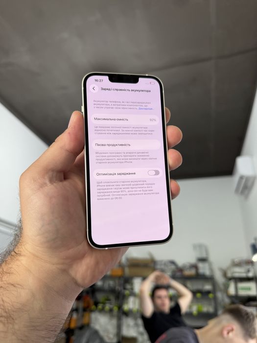 Apple Iphone 13 128 gb 92% айфон 13 білий