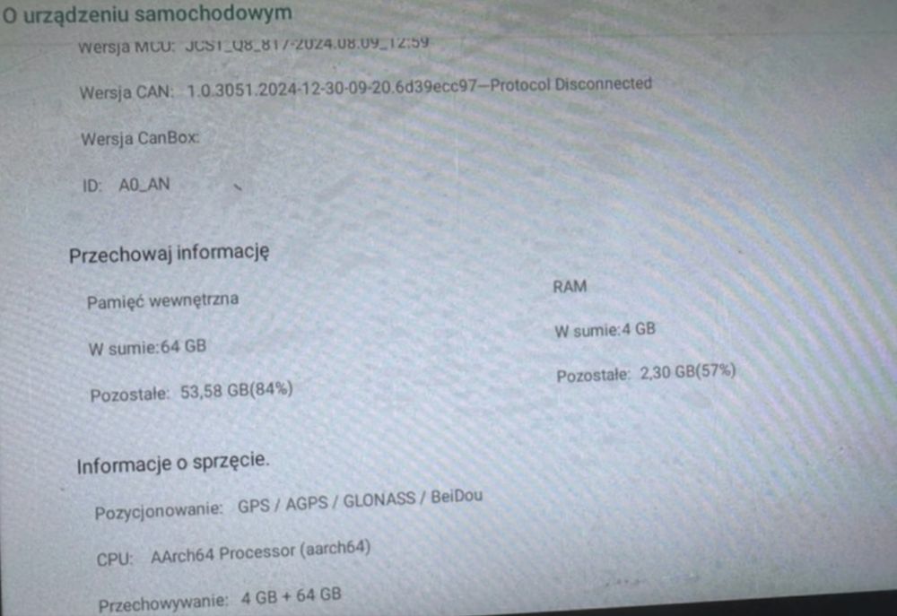 Radio samochodowe Android