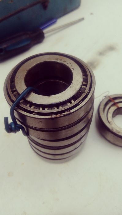 Подшипник новый 30207А Pola усиленный сепаратор оригинал nd