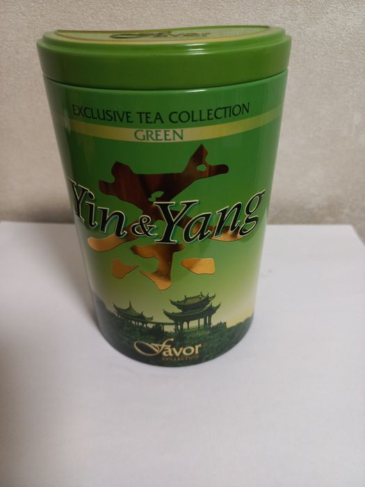 Цейлонский зелёный чай FAVOR  Yin Yang ,зелёный 75 гр.