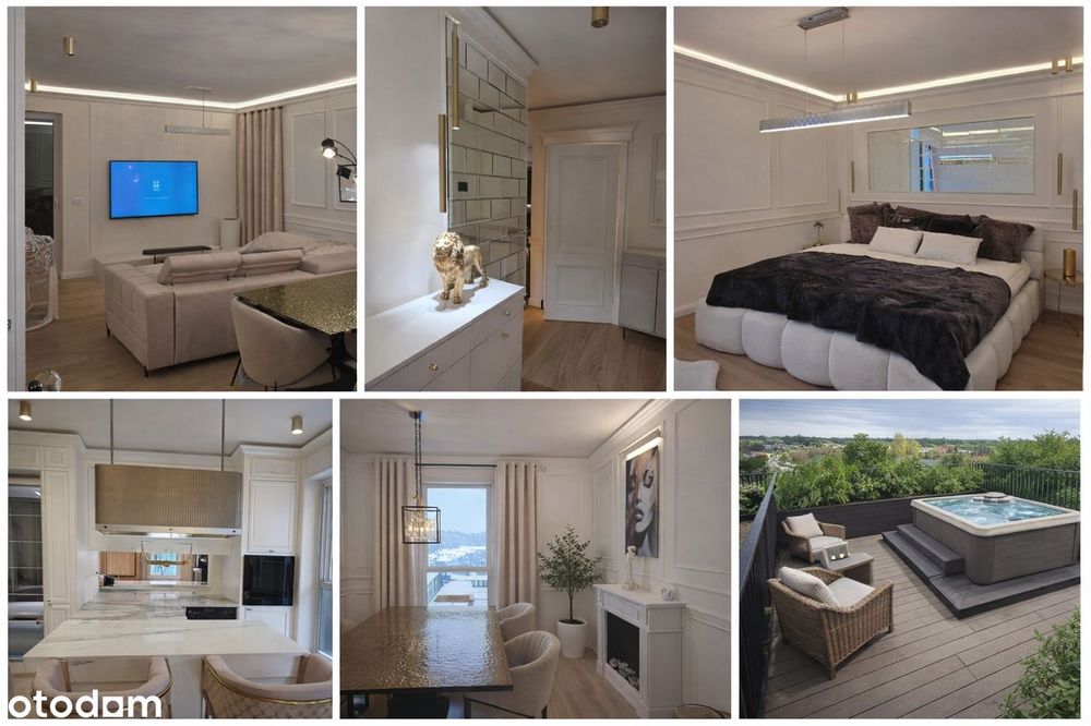 Apartament premium z balkonem; tarasem na dachu; miejscem parkingowym