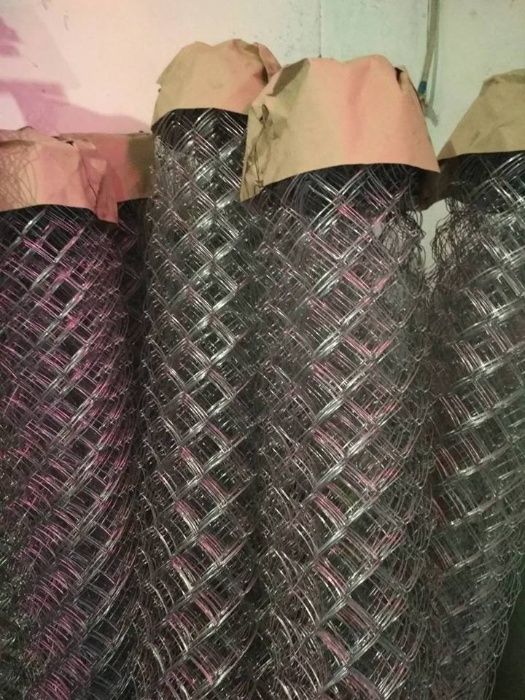 Сітка рабиця оцинкована. Товщина реальна Сетка рабица