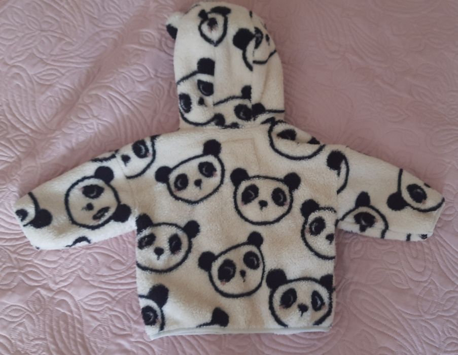 Куртка тедді на блискавці Next. Курточка на дівчинку