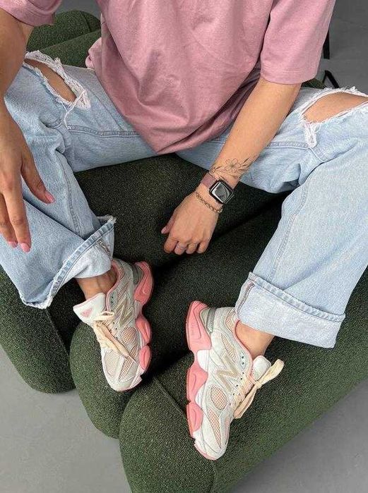 Кроссовки New Balance 9060 Baby Shower Pink/Кросівки Жіночі Нью Беланс