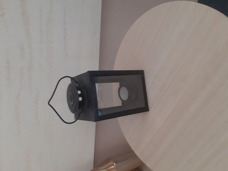 Latarnia latarnia lampka świecznik ozdoba vintage boho metal home