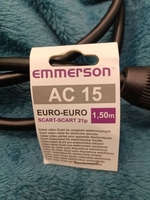 Kabel eurozłącze 1,5 m emmerson
