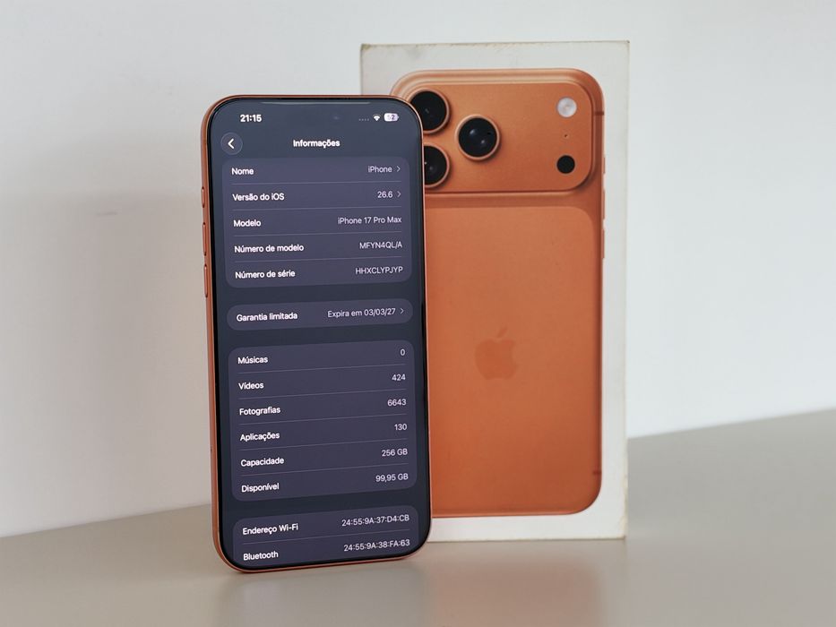 Iphone 17 Pro Max 256Gb
