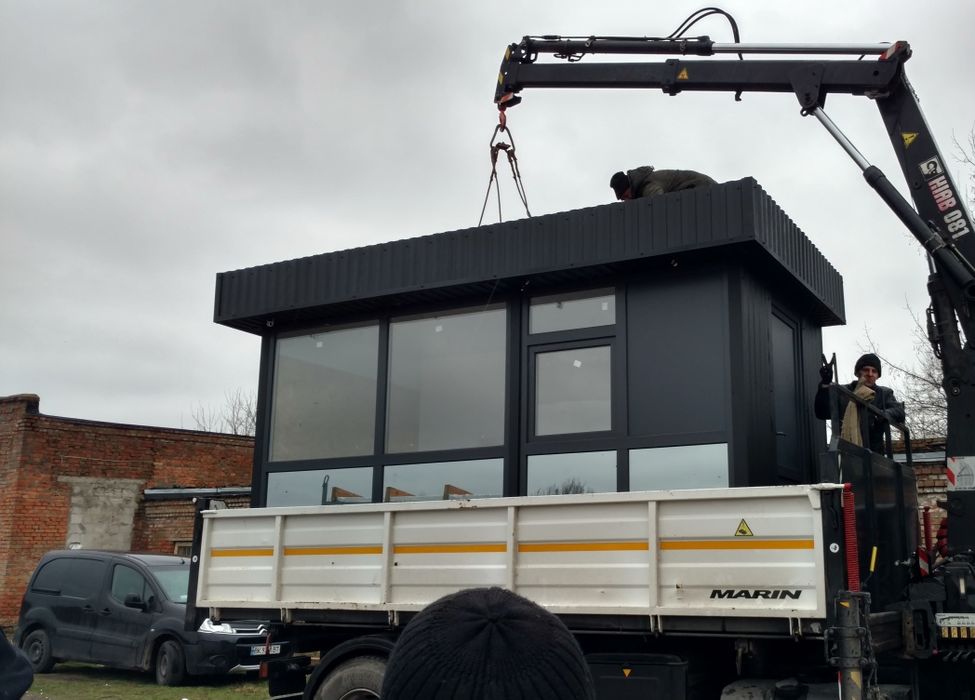 Модульні будиночки, дачні доміки,сторижки, пульт охорони, битовки