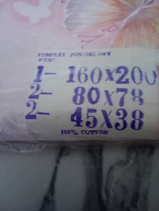 Komplet pościeli bawełnianej Okazja