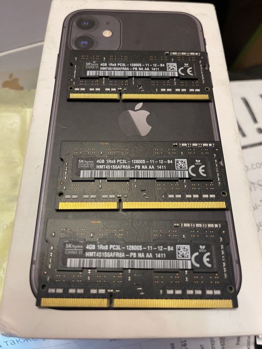 Оперативная память для Apple 4gb 1600L DDR3 SK hynix ОЗУ iMac macbook