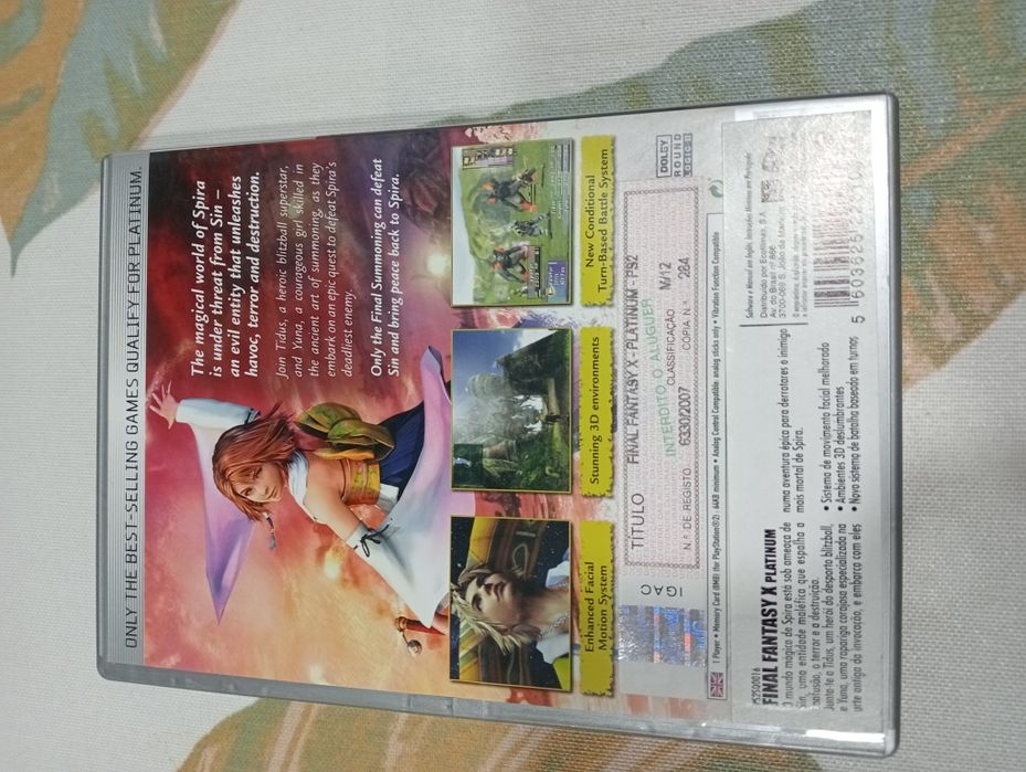 Jogo PlayStation 2 Final Fantasy X