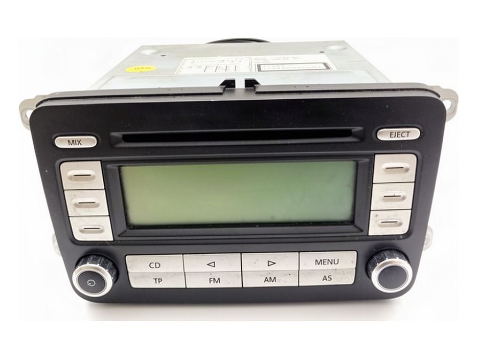 RADIO VW GOLF V 1K0035186T 07-09 ODTWARZACZ MULTIMEDIA, STEREO