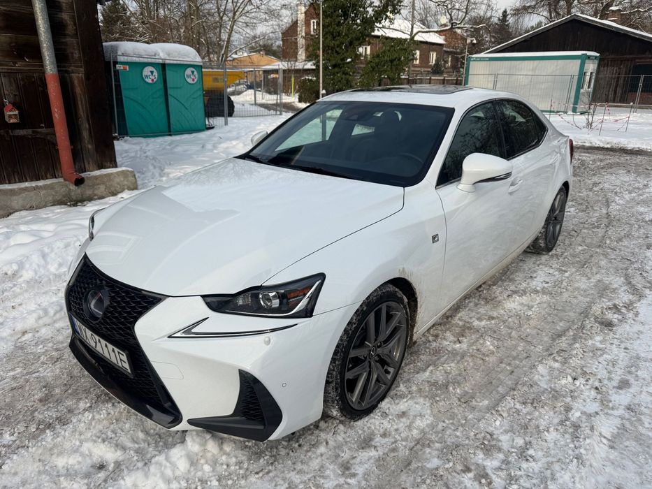 Lexus IS F-sport, mały przebieg super stan, dwa komplety nowych opon