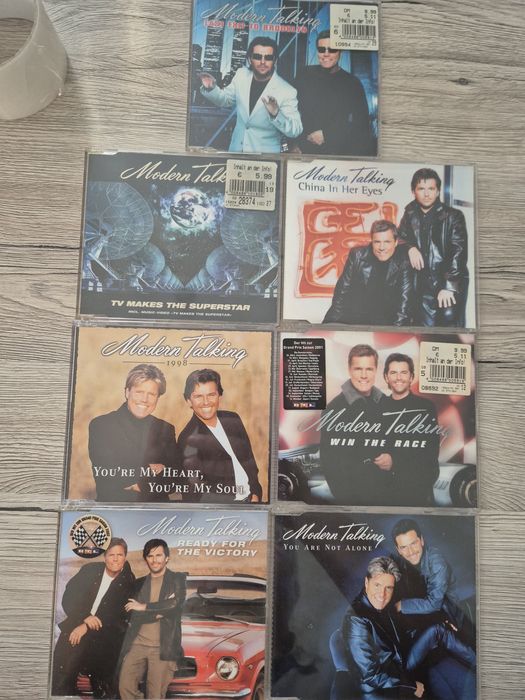Płyty CD maxi single Modern Talking  i Blue Sysytem
